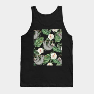 Funny Sloth Hanging out! Tank Top
